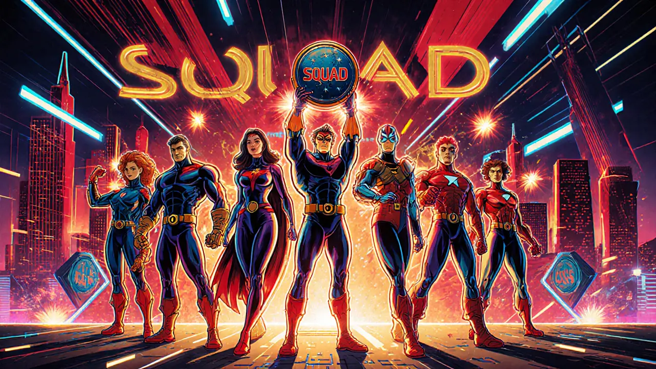 What is Superpower Squad (SQUAD) crypto coin? A beginner’s guide to the superhero-themed Web3 game token