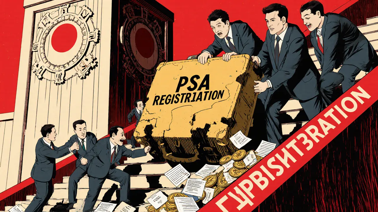 PSA Registration Requirements for Crypto Exchanges in Japan