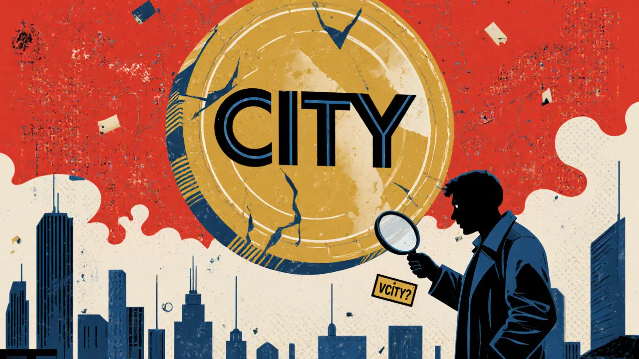 What is Vcitychain (VCITY) crypto coin? The truth about City Coin (CITY) and why VCITY doesn't exist