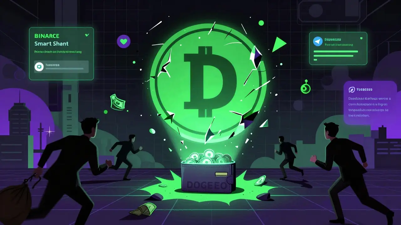 What is Doge CEO (DOGECEO) crypto coin? The truth about this near-worthless meme token