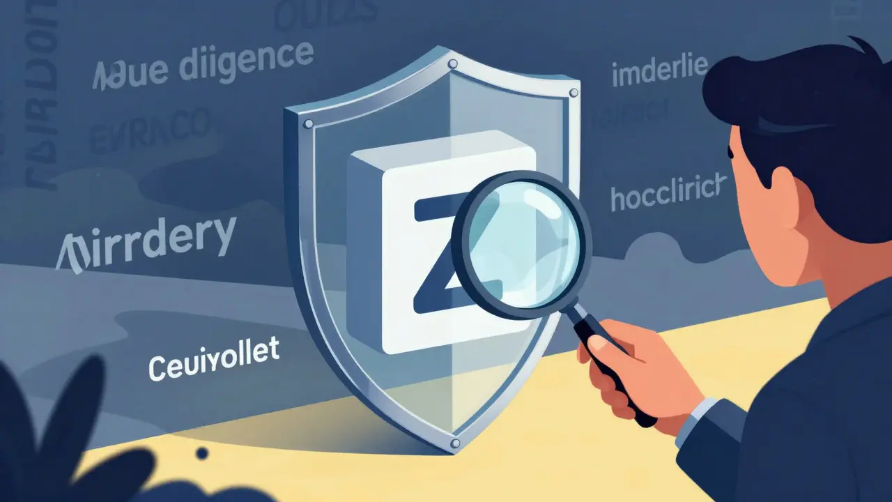 Shield protecting user from chaotic shadows while verifying blockchain data