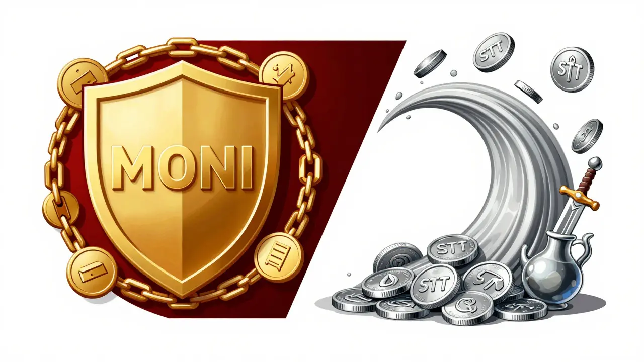 Golden governance token vs silver game currency