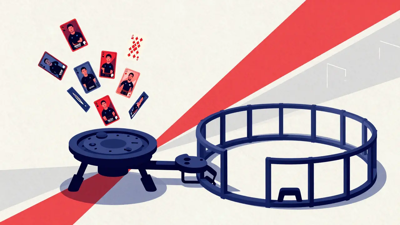 Symbolic illustration of unfinished gaming platform and NFTs